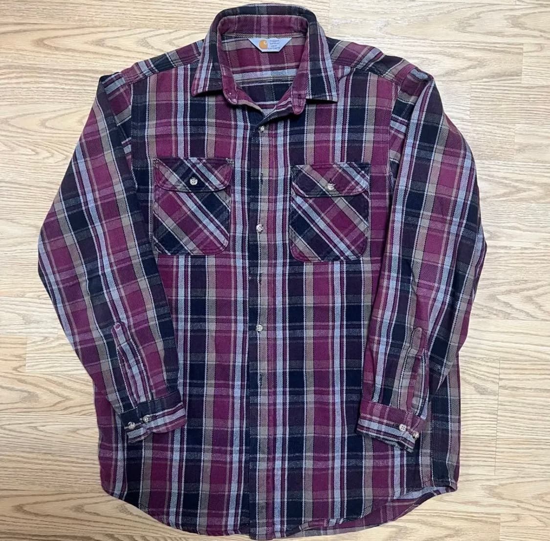 [CARHARTT] 정품 칼하트 러기드 아웃도어웨어 체크패턴셔츠 상품이미지1