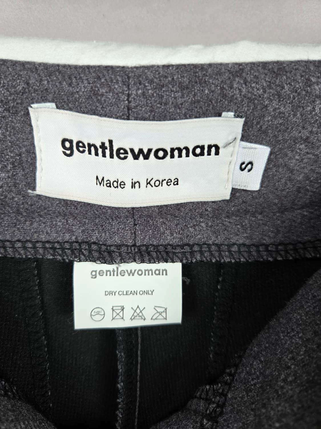 [무료배송]젠틀우먼 S 여성 핀턱 와이드 쇼츠 반바지 얇은 모직 느낌 상품이미지8