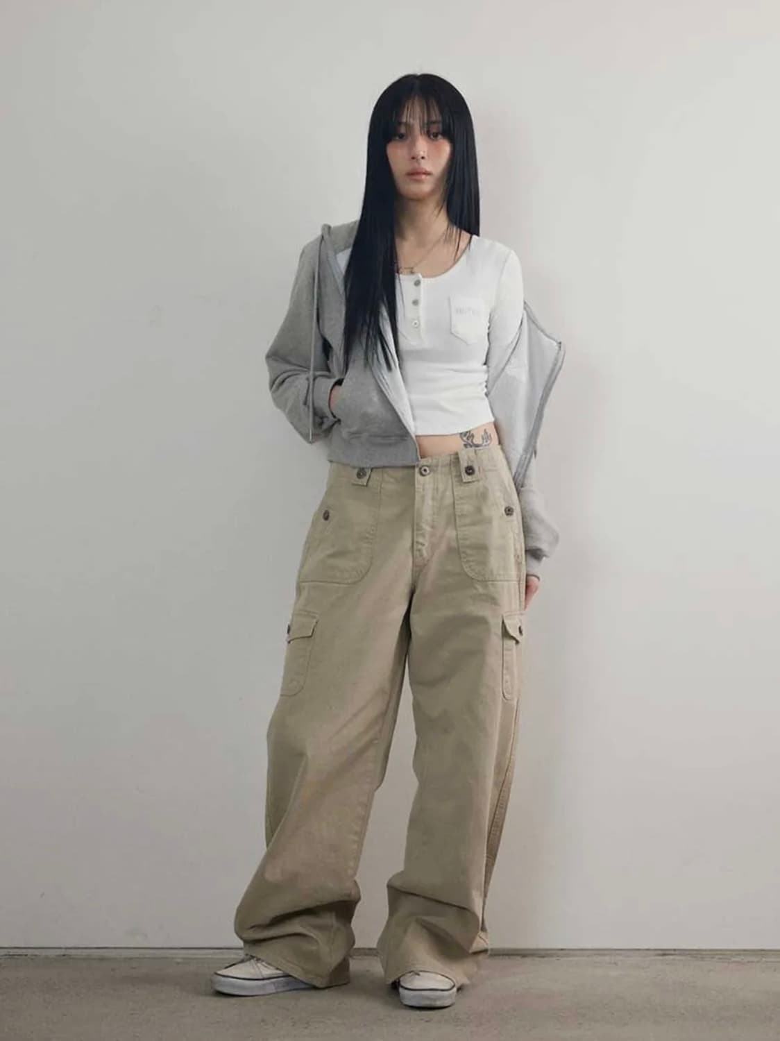 애즈온 JED CARGO PANTS / BEIGE 상품이미지1