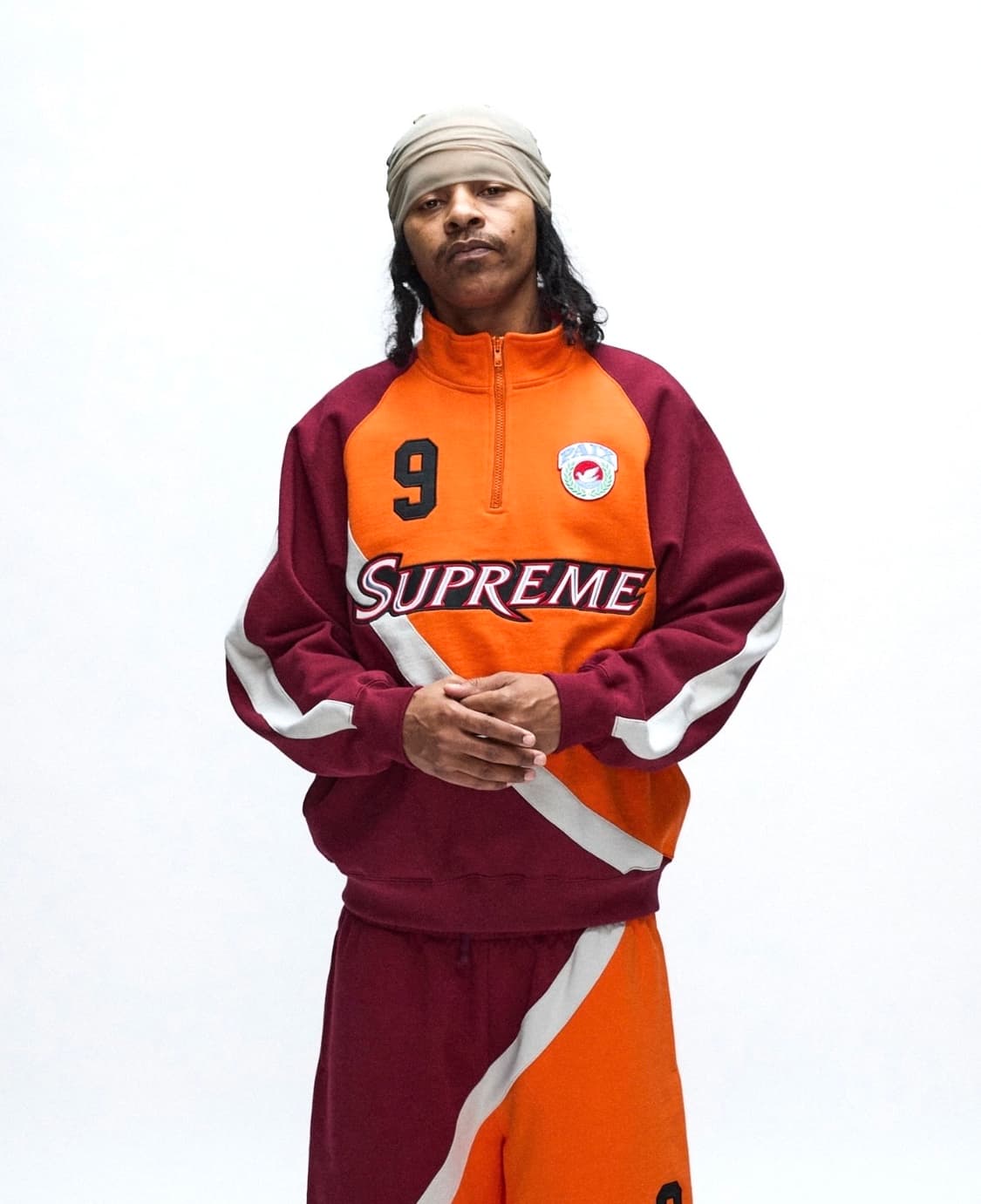 슈프림 이큅 하프집업 맨투맨 상품이미지1