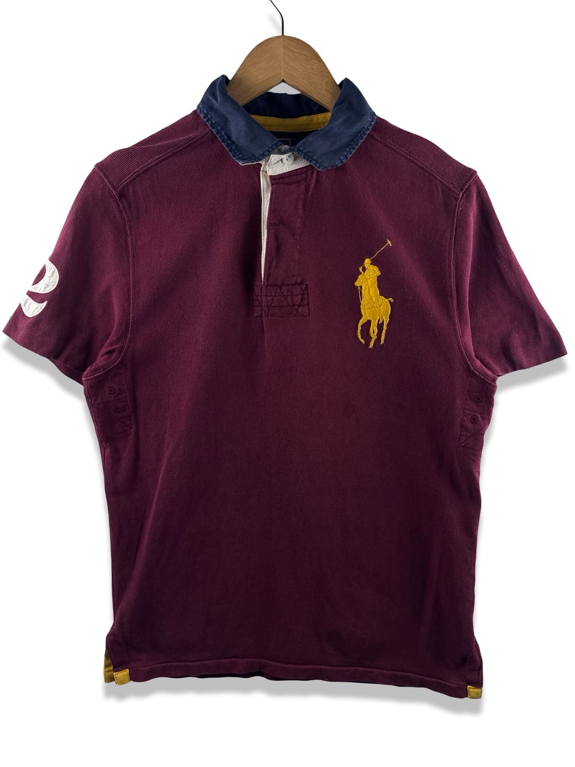 폴로 버건디 빅포니 카라티셔츠2279 상품이미지1