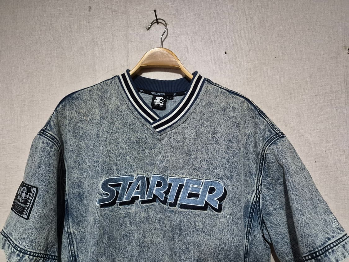 스타터 데님 오버핏 (L) 상품이미지3