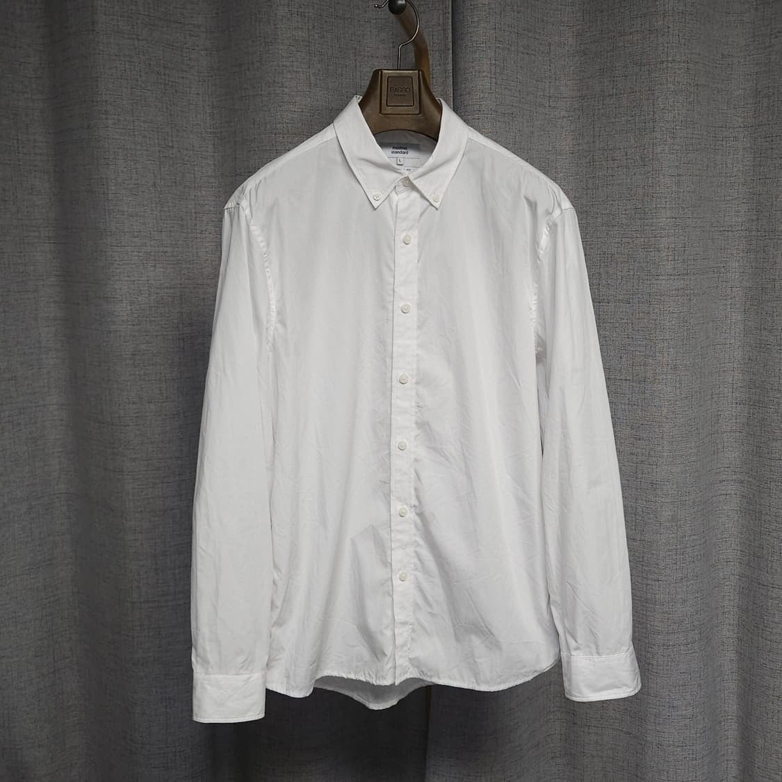 L ) 무신사 스탠다드 화이트 셔츠 상품이미지1