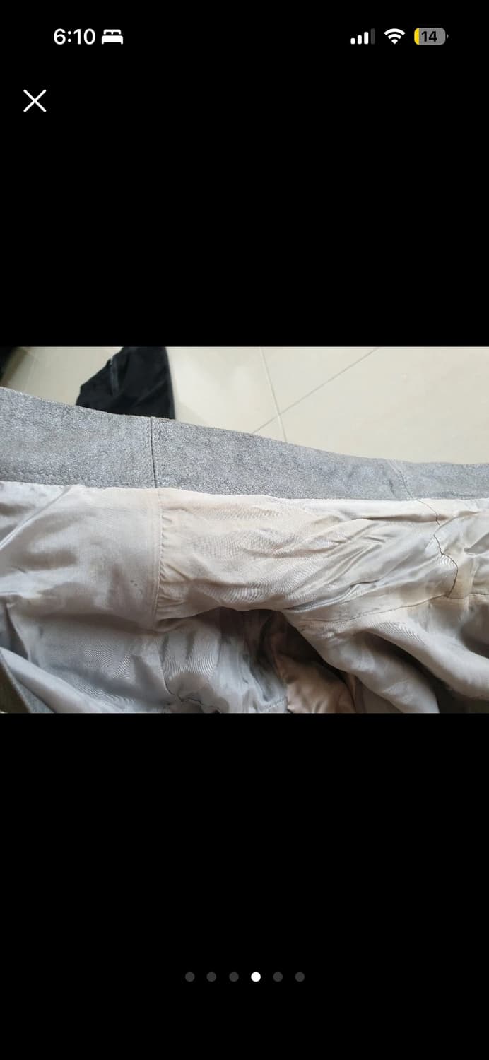 릭오웬스 드레이프 레더 자켓 38 상품이미지4