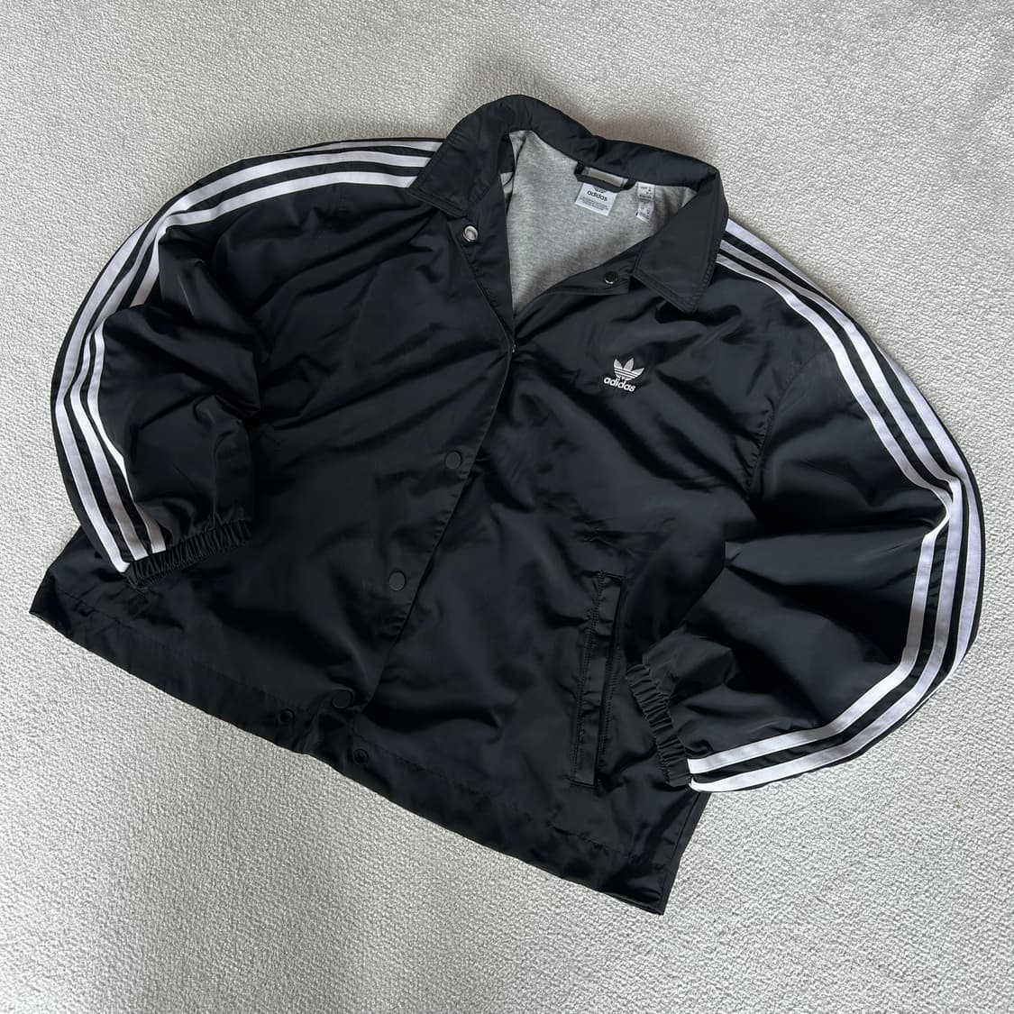 아디다스 삼선 코치 자켓 블랙 L 상품이미지1
