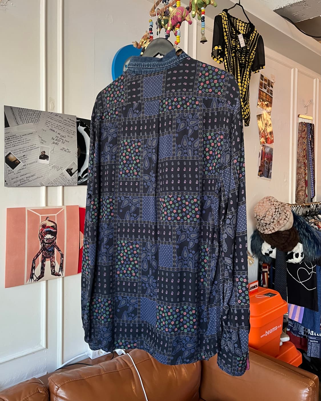 DIESEL Mixed Floral Pattern Rayon Shirt 상품이미지7