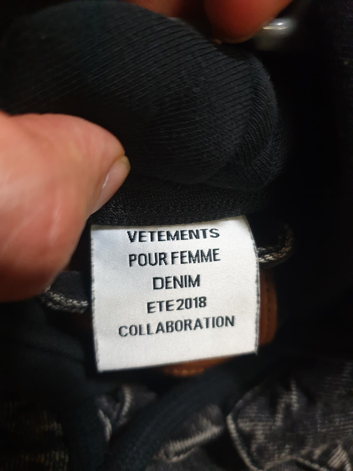 베트멍 리바이스 2018 데님 흑청 L 상품이미지4