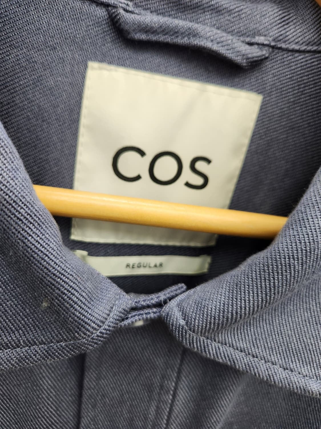 cos 코스 오버사이즈 셔츠자켓 퍼플/블루 상품이미지4