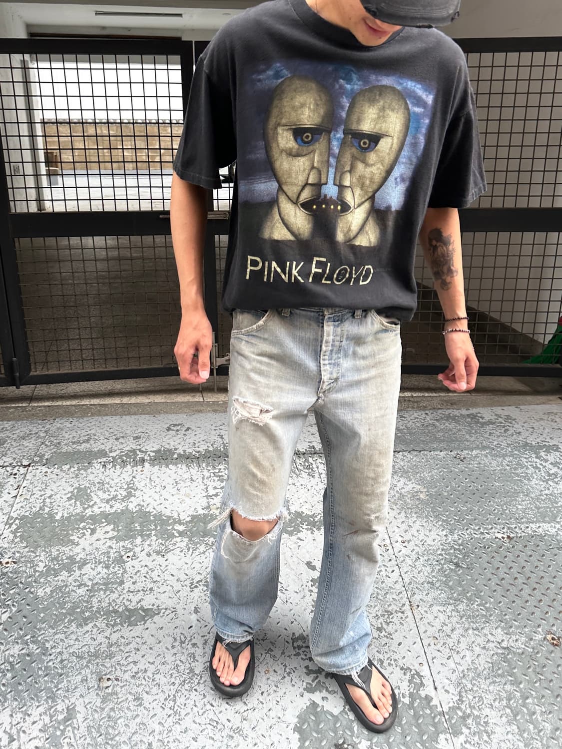 1994 OG 빈티지 핑크 플로이드 티셔츠 오리지널 밴드티 브록컴 상품이미지2