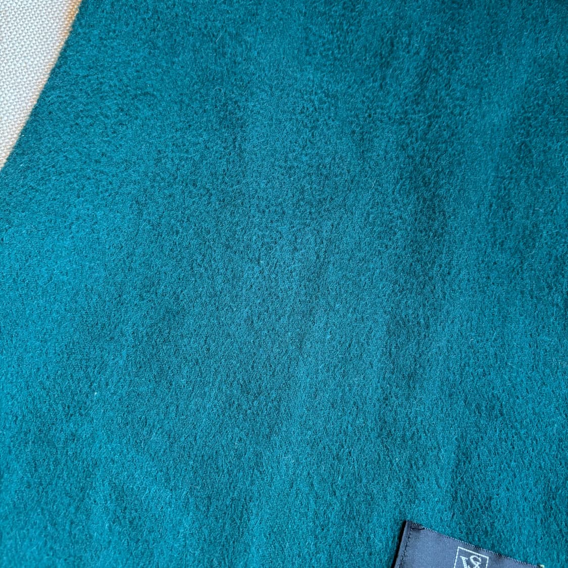 Selvin (셀빈) 영국산 100% 캐시미어 딥그린 머플러 상품이미지8