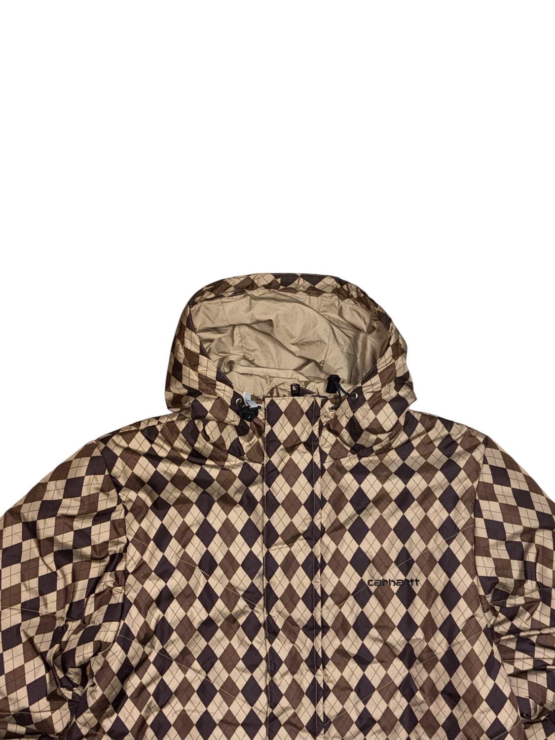 칼하트 다이아몬드 패턴 쉘 패딩 상품이미지6