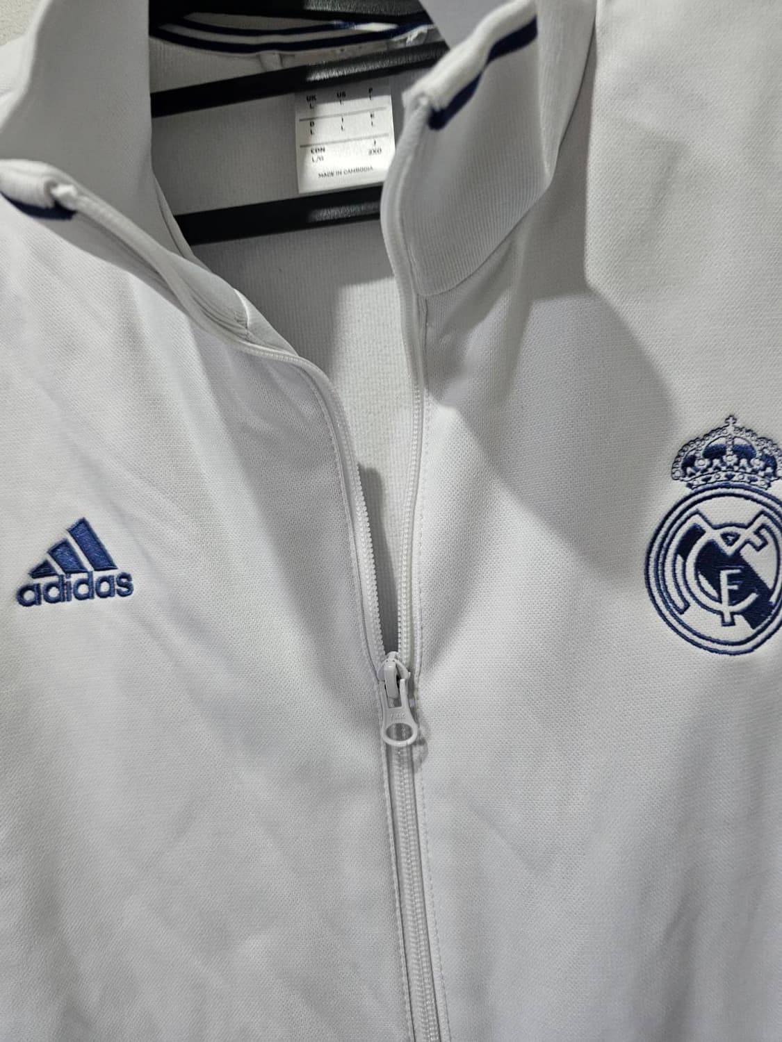 아디다스 대장급 레알마드리드 트랙탑 져지집업 105~110사이즈 상품이미지3