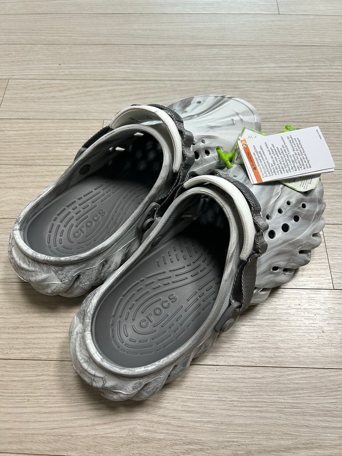 (새상품) 크록스 에코 마블드 클로그 문라이트 멀티 [270] 지비츠 상품이미지2