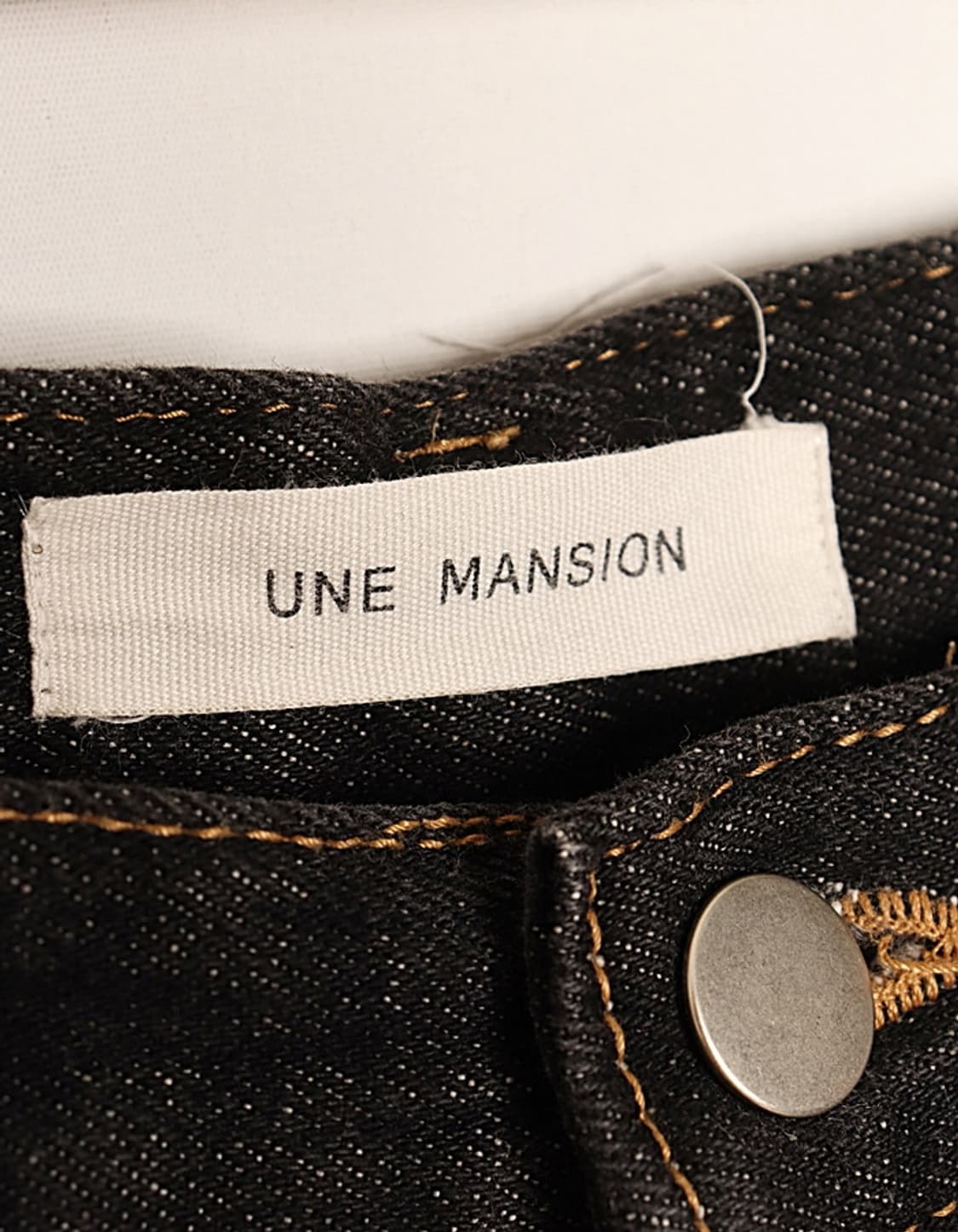UNE MANSION Tuck Wide Denim Pant (28~29) 상품이미지9