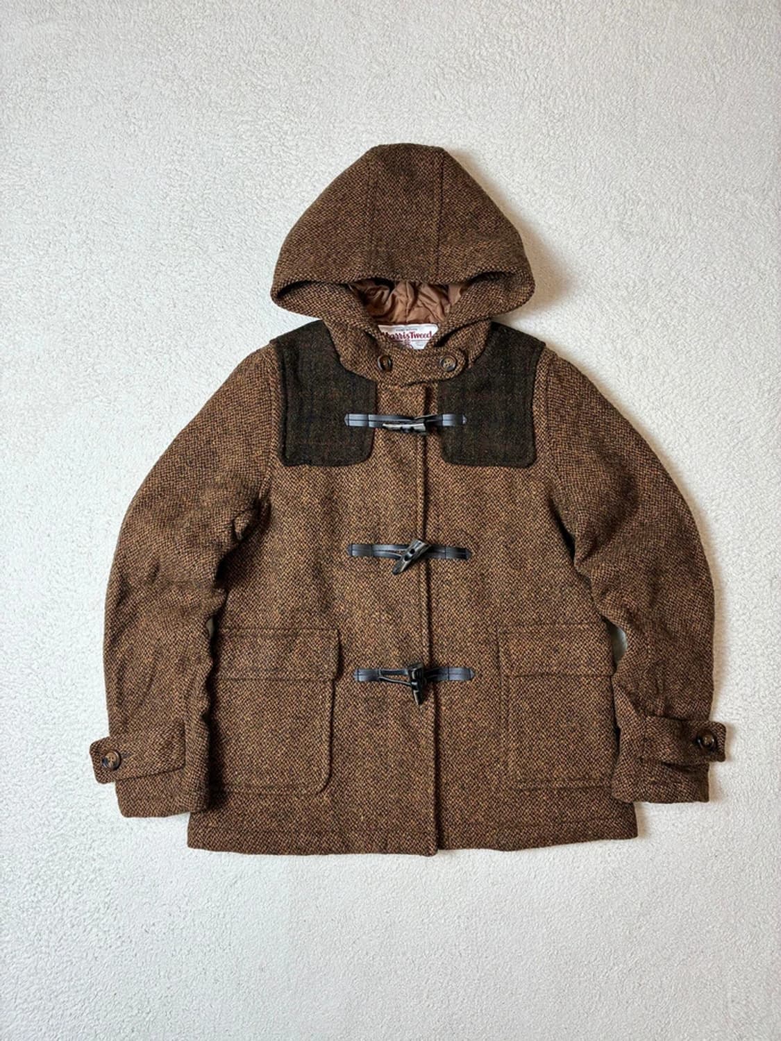 세븐데이즈 선데이 x 해리스트위드 재팬 더플 자켓 PN7021 상품이미지1