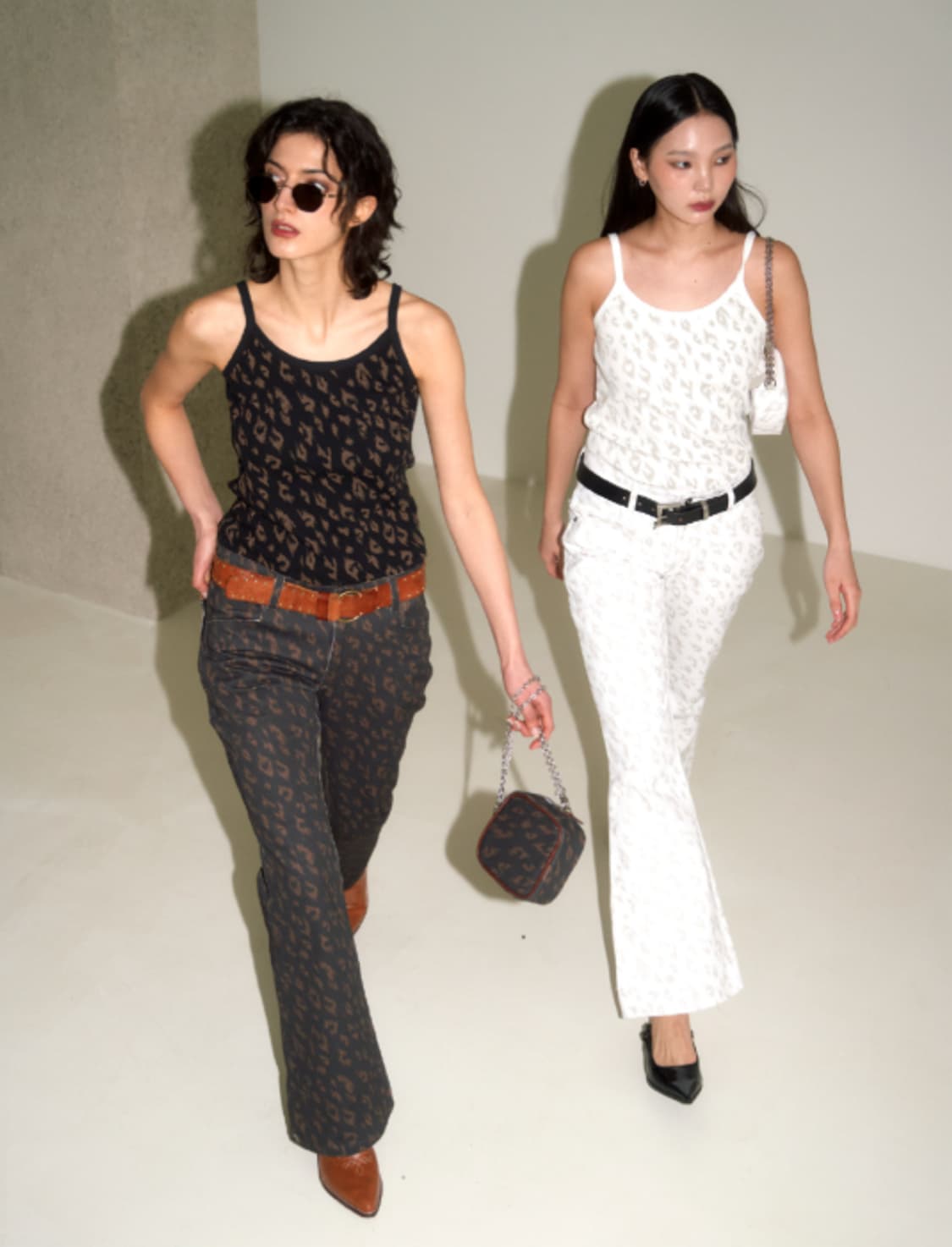 HERETIC SLEEVELESS / leopard brown 상품이미지2