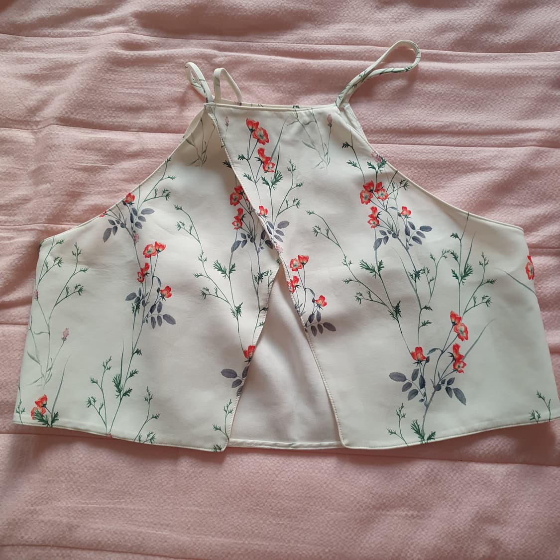 새상품 ZARA FLORAL TOP 상품이미지3