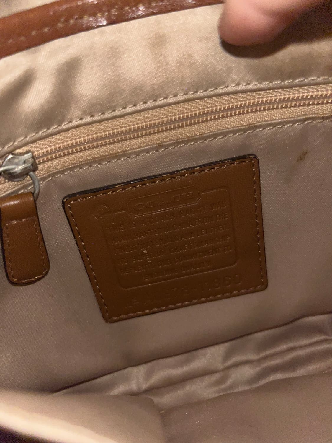 📦 Coach Basic Beige bag 상품이미지8