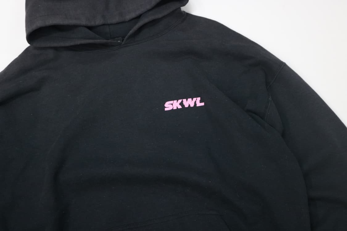 SKWL 베티 붐 캐릭터 백로고 블랙 후드티 (XL) 상품이미지6