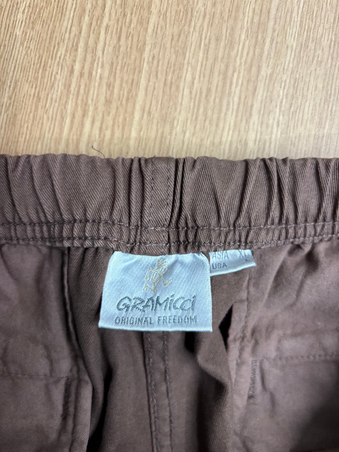 그라미치 브라운 팬츠 상품이미지5