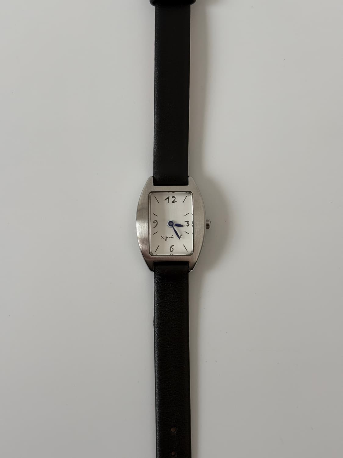 Agnès b. 쿠션 실버 탱크 쿼츠 여성 상품이미지3