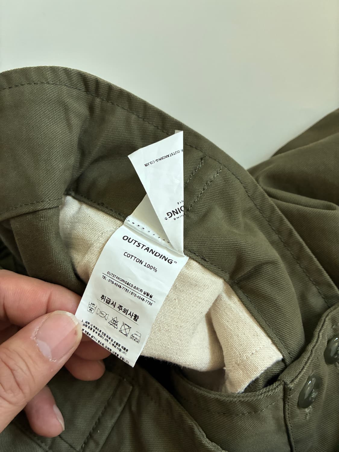 아웃스탠딩 투턱 구르카 쇼츠 상품이미지4