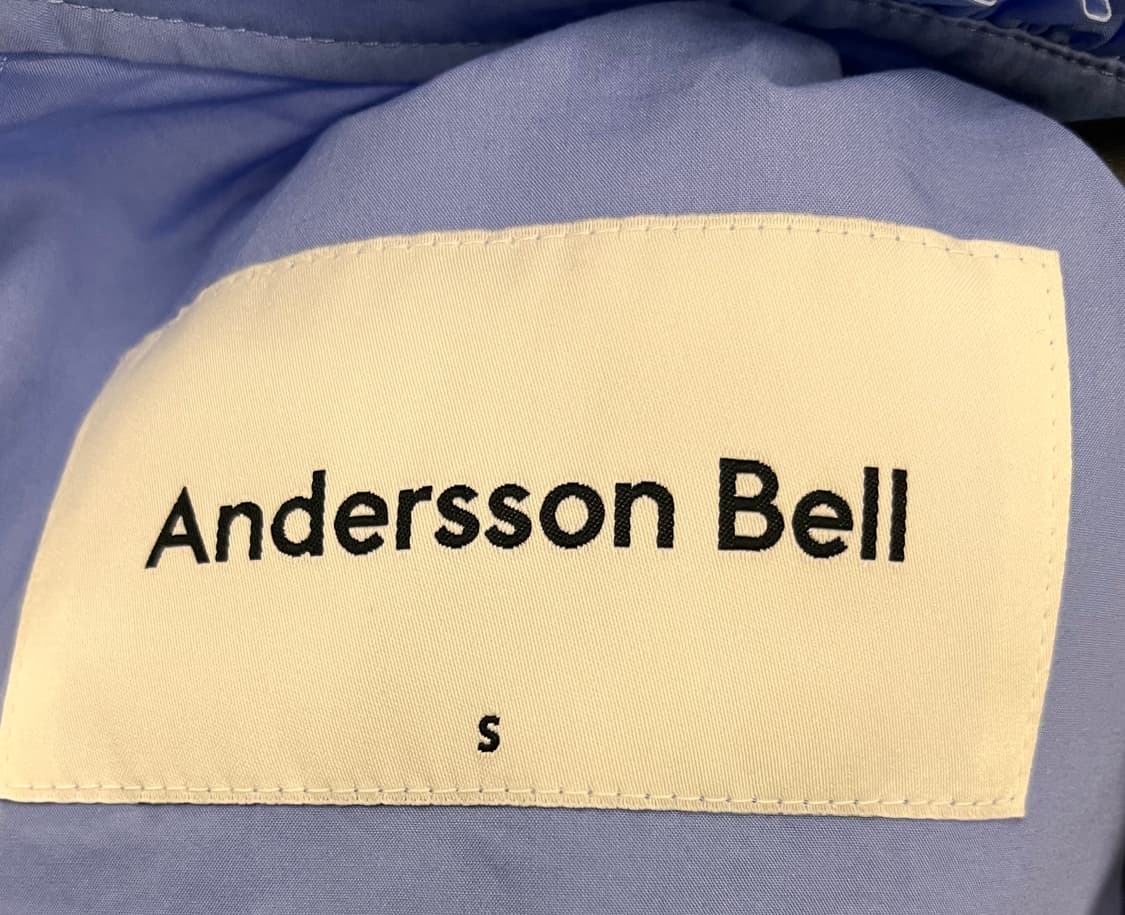 앤더슨벨 프릴넥 블라우스 S 상품이미지4