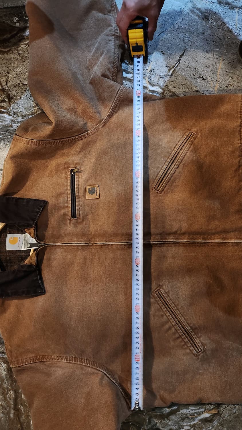 칼하트 디트로이드 자켓 j97 브라운 상품이미지4