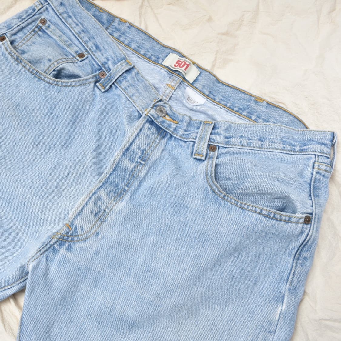 00S 빈티지 리바이스 501 청바지 부츠컷 데님팬츠 38 N0761 상품이미지4