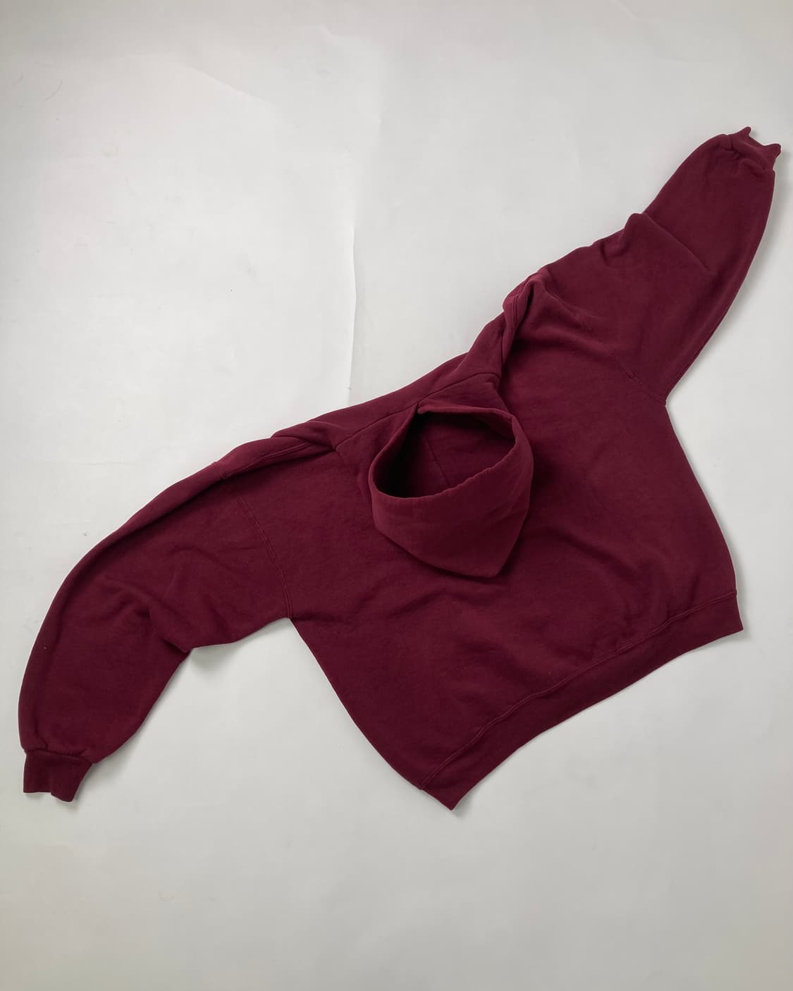 90s Russell Hoodie (burgundy) 상품이미지2