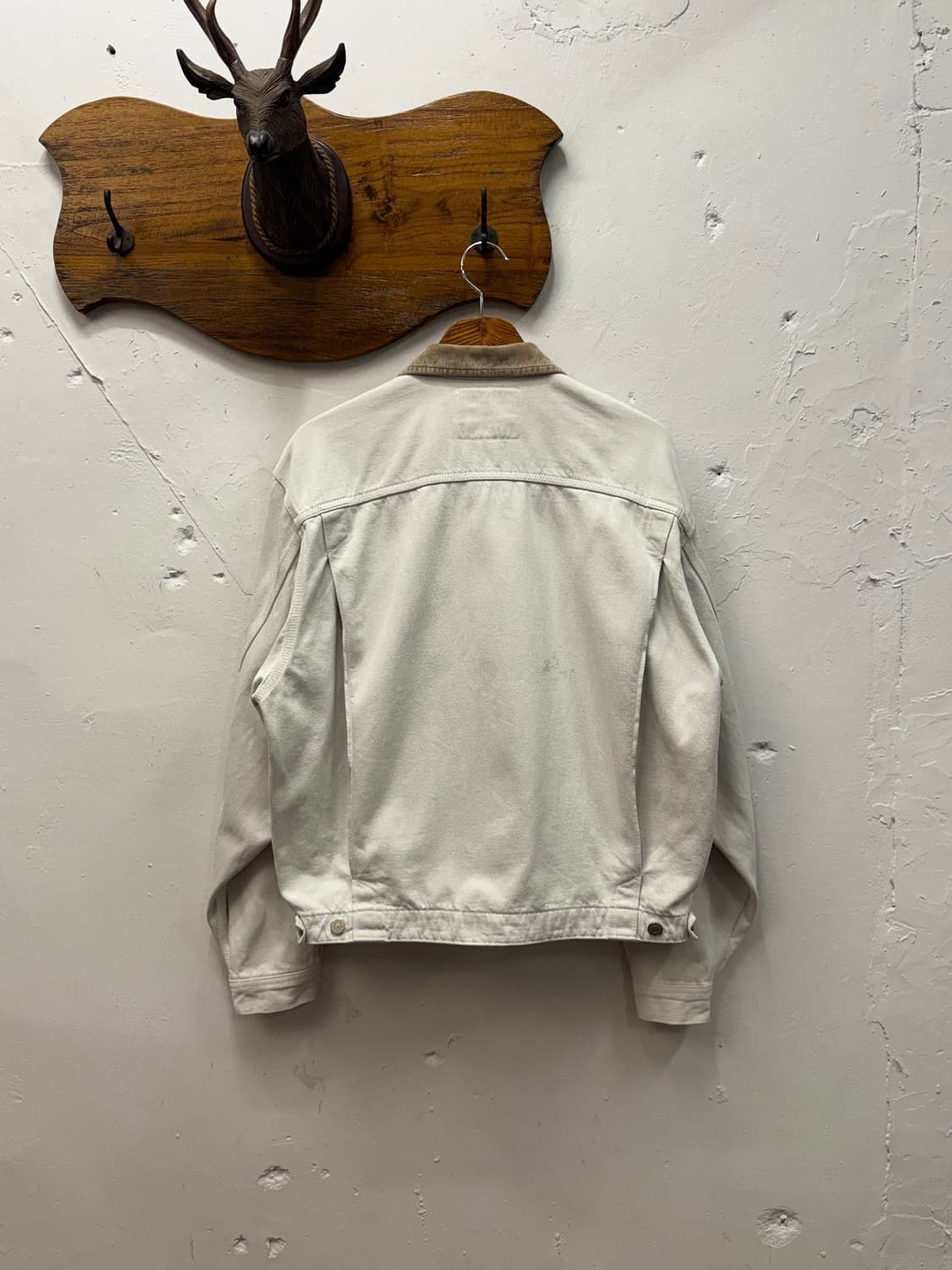 Edwin Corduroy Collar Twill Work Jacket 상품이미지5