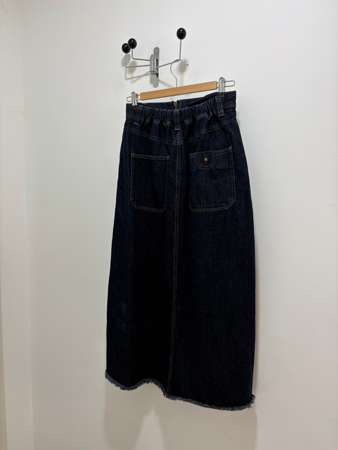 NIKO AND 니코앤드 프린지 데님 스커트 치마 상품이미지6