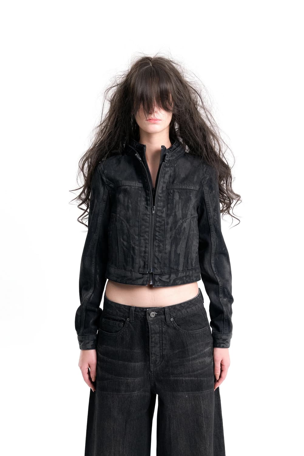 로딩룸 후드 데님 자켓 상품이미지1