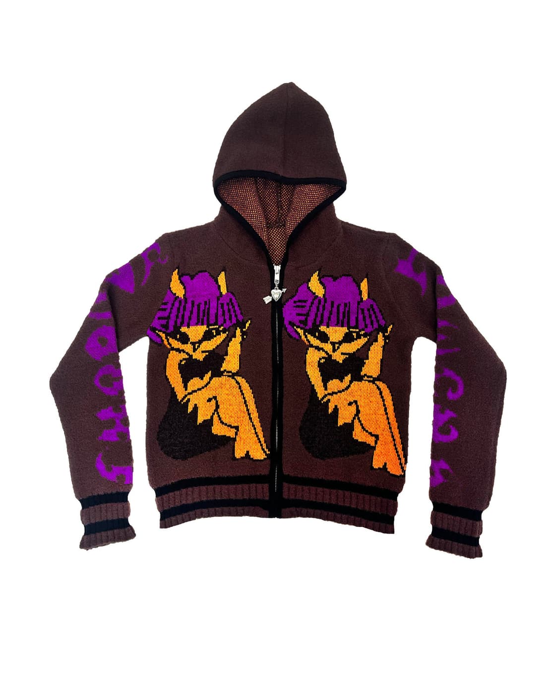 [S,M]초포바 로위나 25fw TAMMIE JO 후드집업 상품이미지1