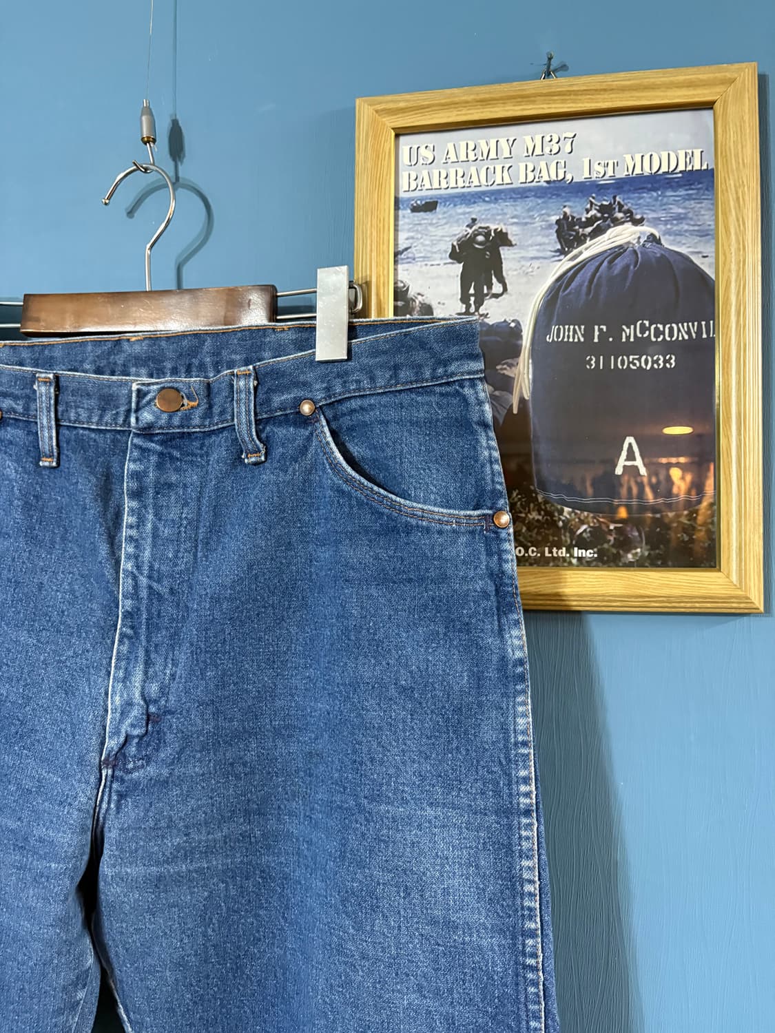 90‘s Wrangler 13mwz denim pant. 상품이미지2