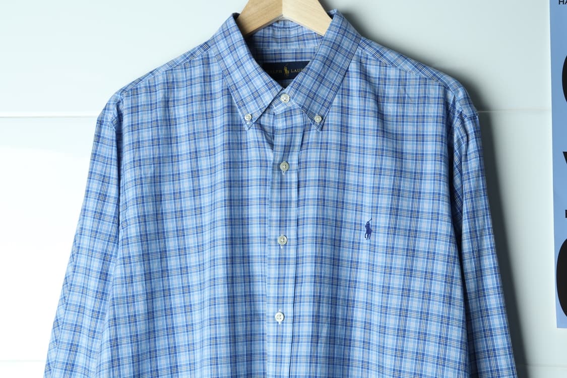 (XL-2XL) 폴로 랄프로렌 셔츠 남방 USA 잔체크-H3H33995 상품이미지3