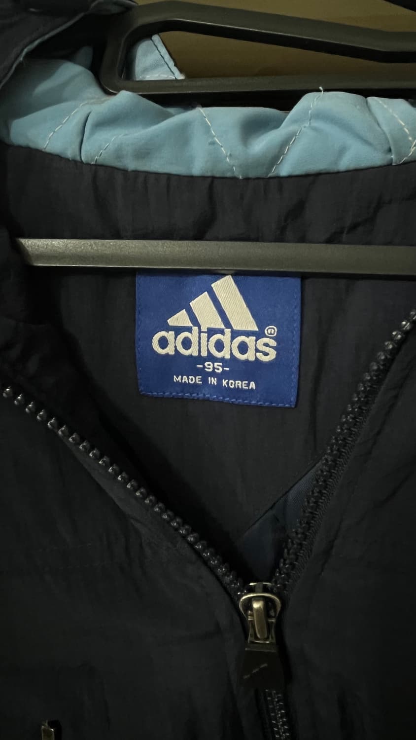 아디다스 올드스쿨 누빔 바람막이 95사이즈 상품이미지8