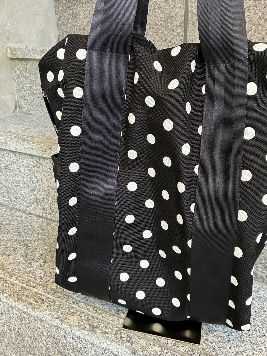 꼼데가르송 블랙 도트 백팩 상품이미지4