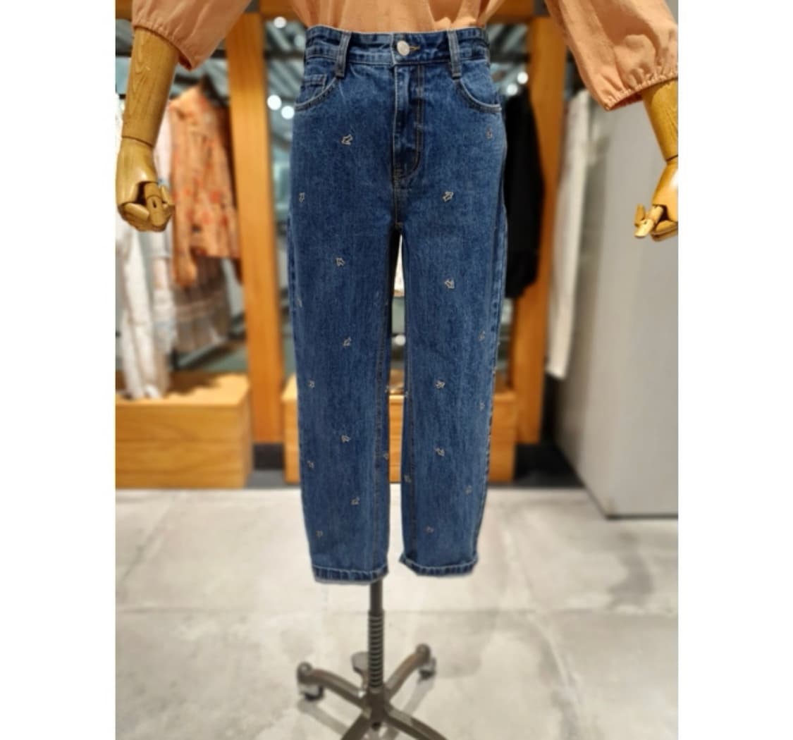 Thursdays island 썰스데이아일랜드 토끼자수 데님 상품이미지1