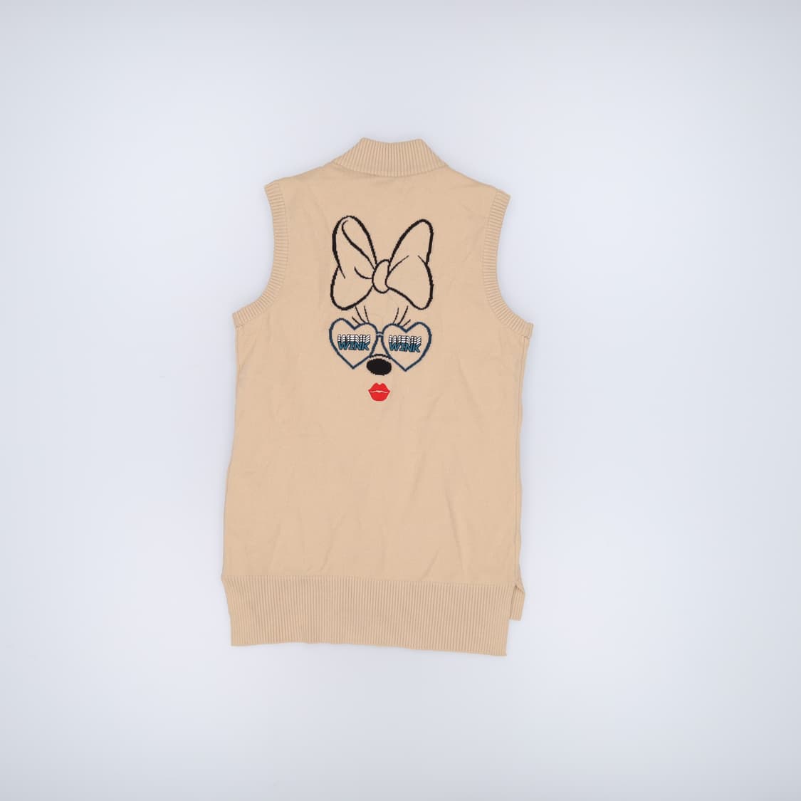 90 디즈니 여성 방풍니트조끼 0311H1 상품이미지2