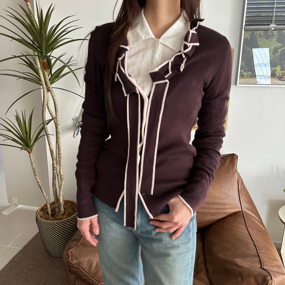 셀린느 celine 디테일 가디건 상품이미지3