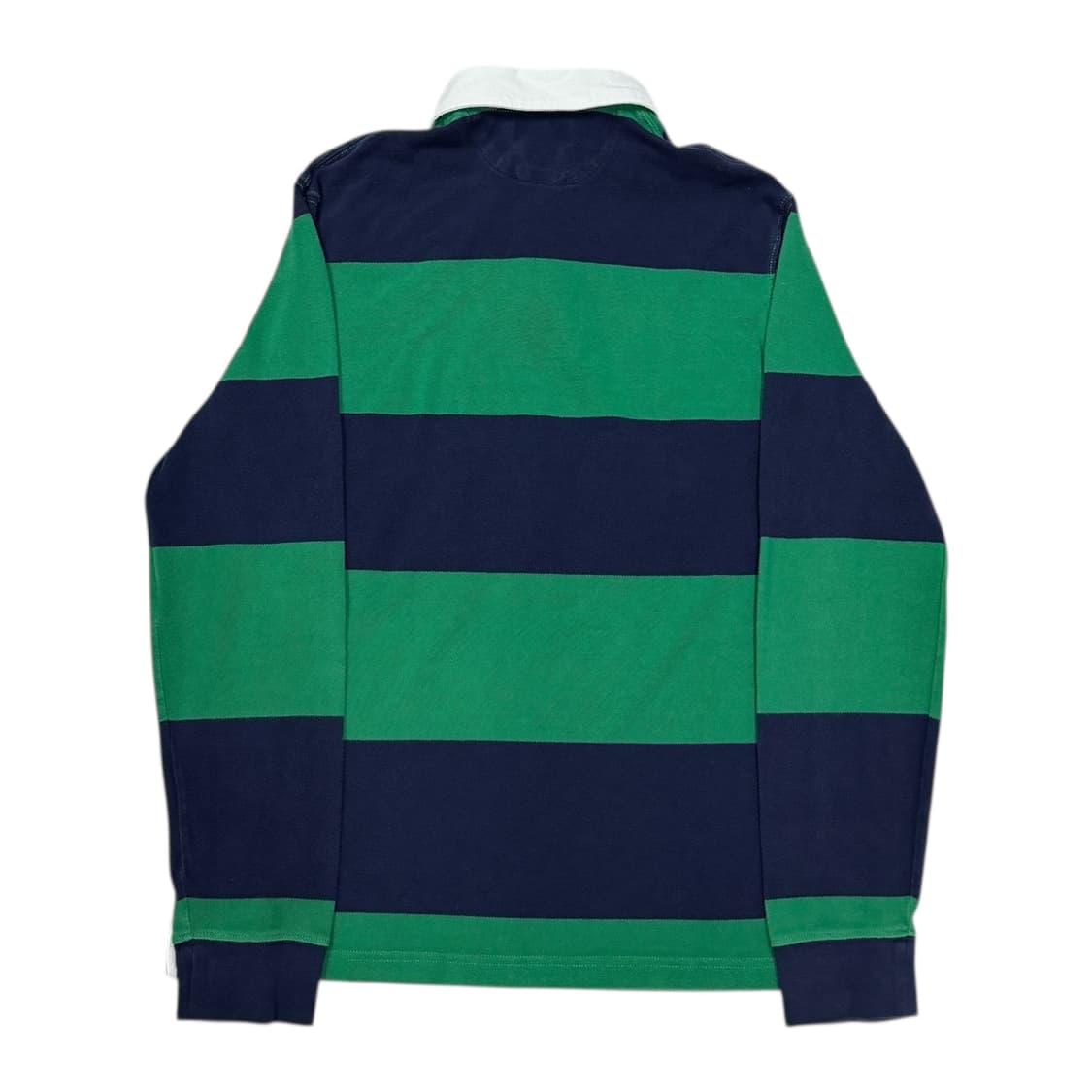 폴로 랄프로렌 빅로고 스트라이프 폴로 PK 럭비 카라티 그린 M 상품이미지3