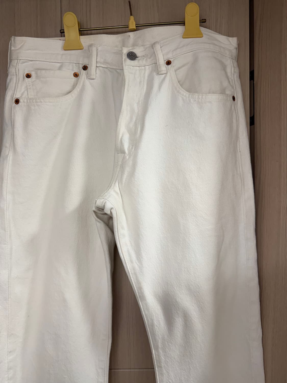 리바이스 501 화이트 진 상품이미지2