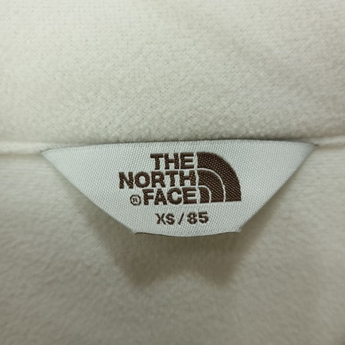 [노스페이스] 로고 자수 쉐르파 뽀글이 후리스 자켓 아이보리 M19808 상품이미지8