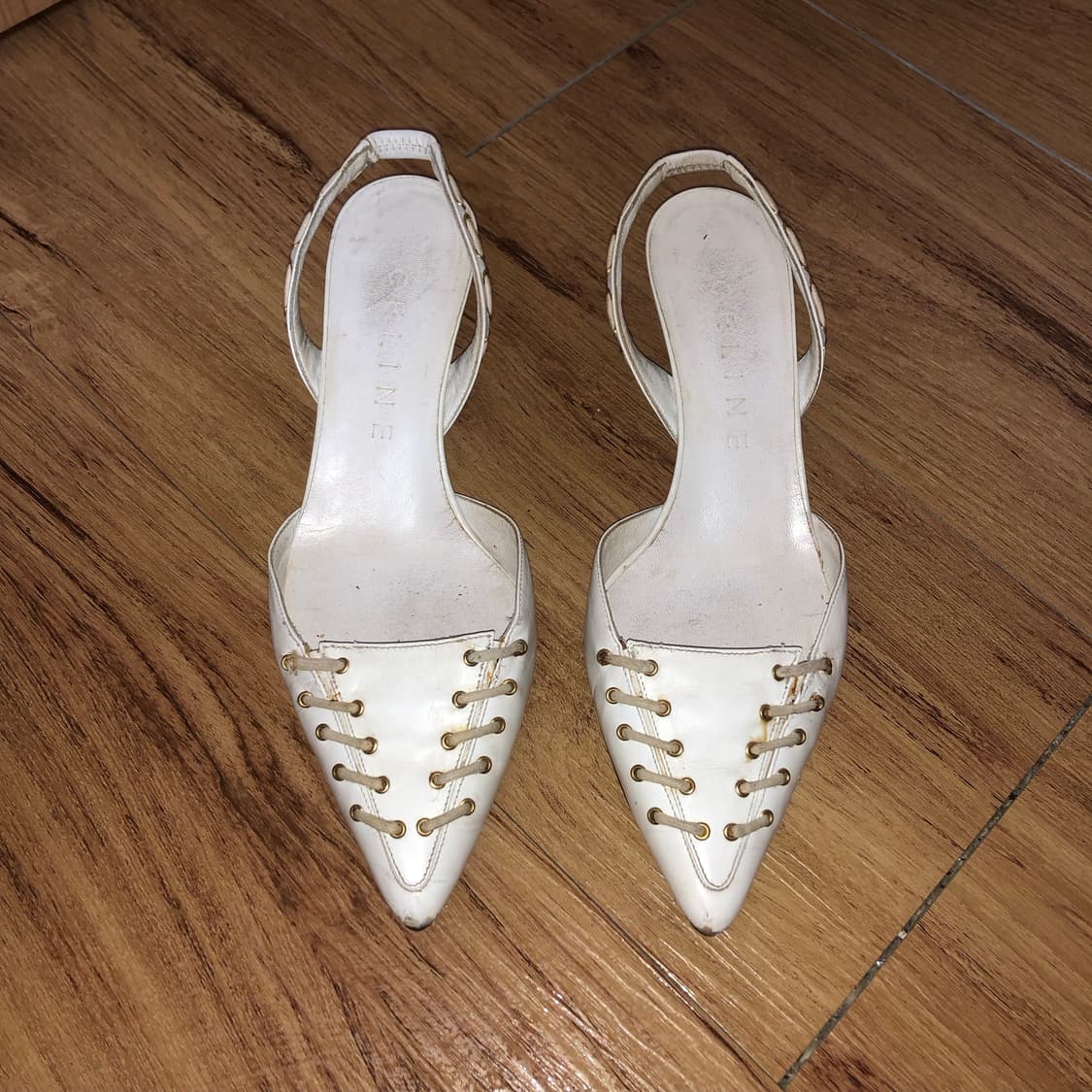 Celine white heels 📬  상품이미지1