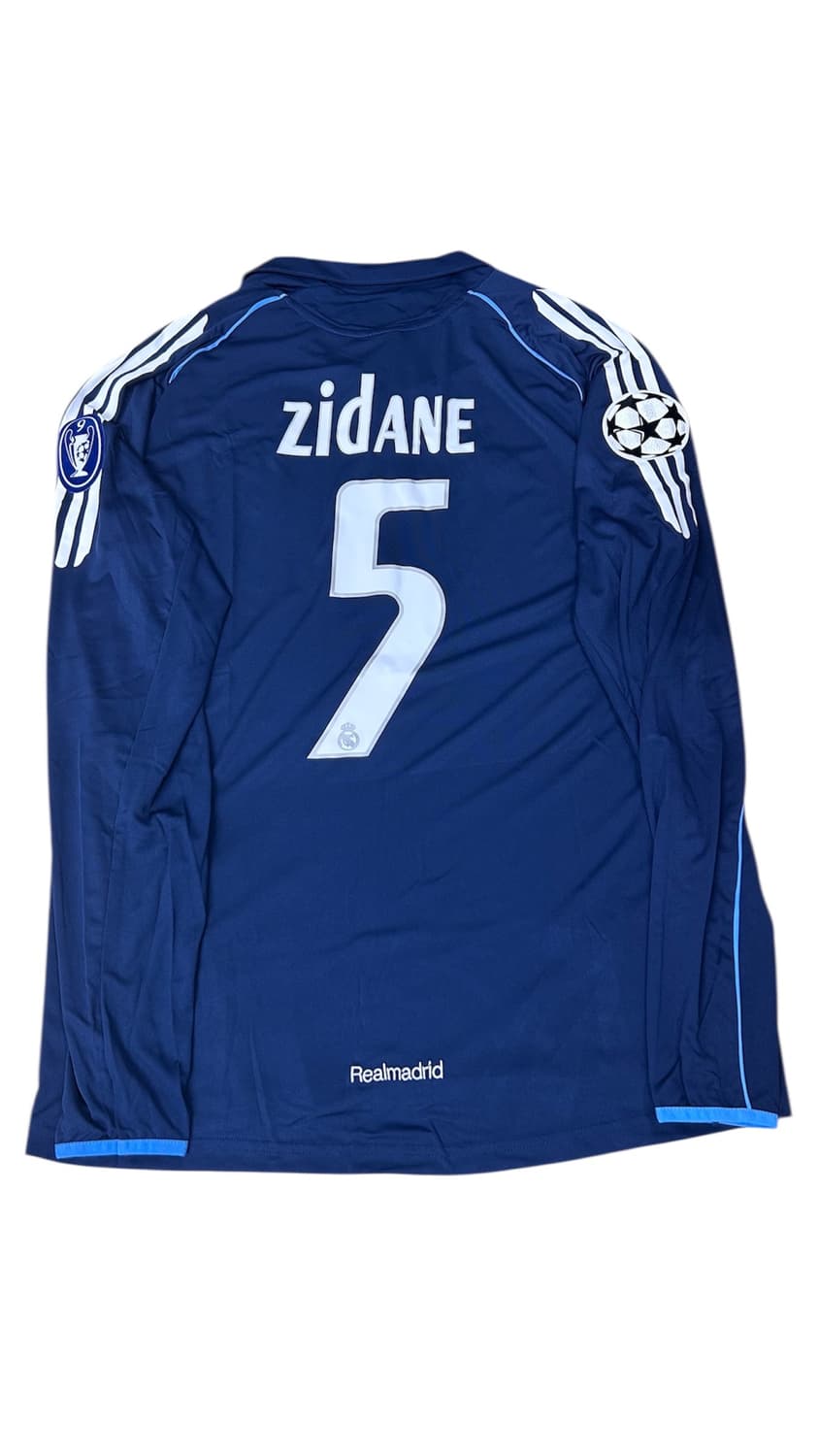 05-06 레알 어웨이 지단 유니폼 긴팔 상품이미지2