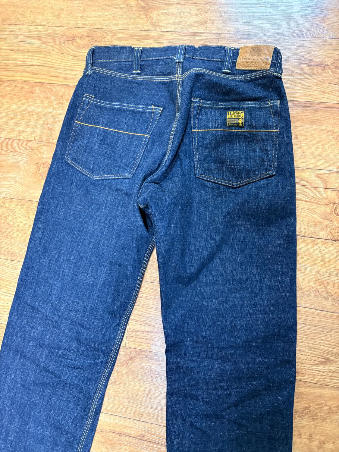 [32]트로피클로딩 1606 더블니 스탠다드 더트 데님 상품이미지5