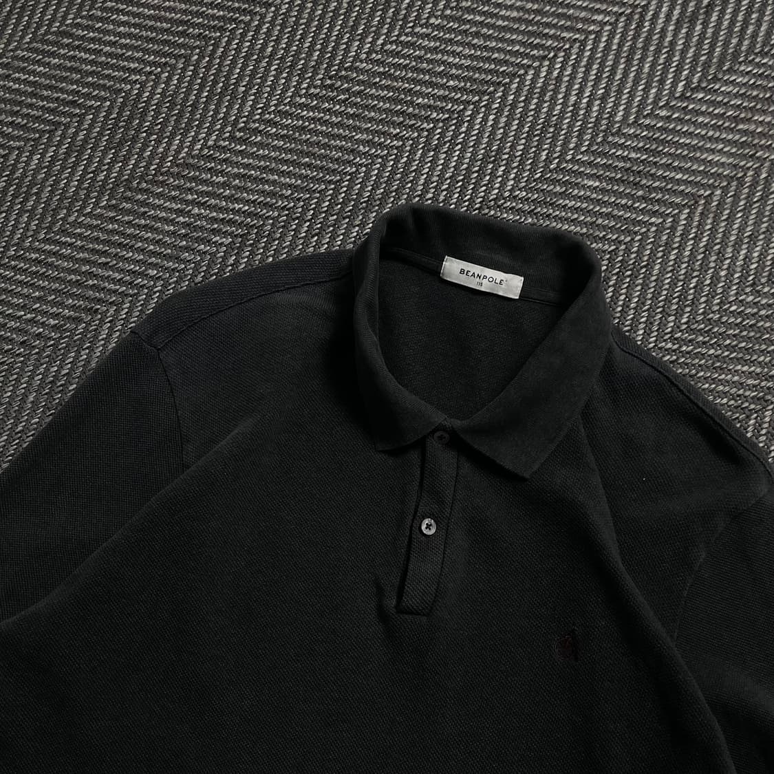 빈폴 자수 로고 그레이 박시핏 롱슬리브o 4681 상품이미지4