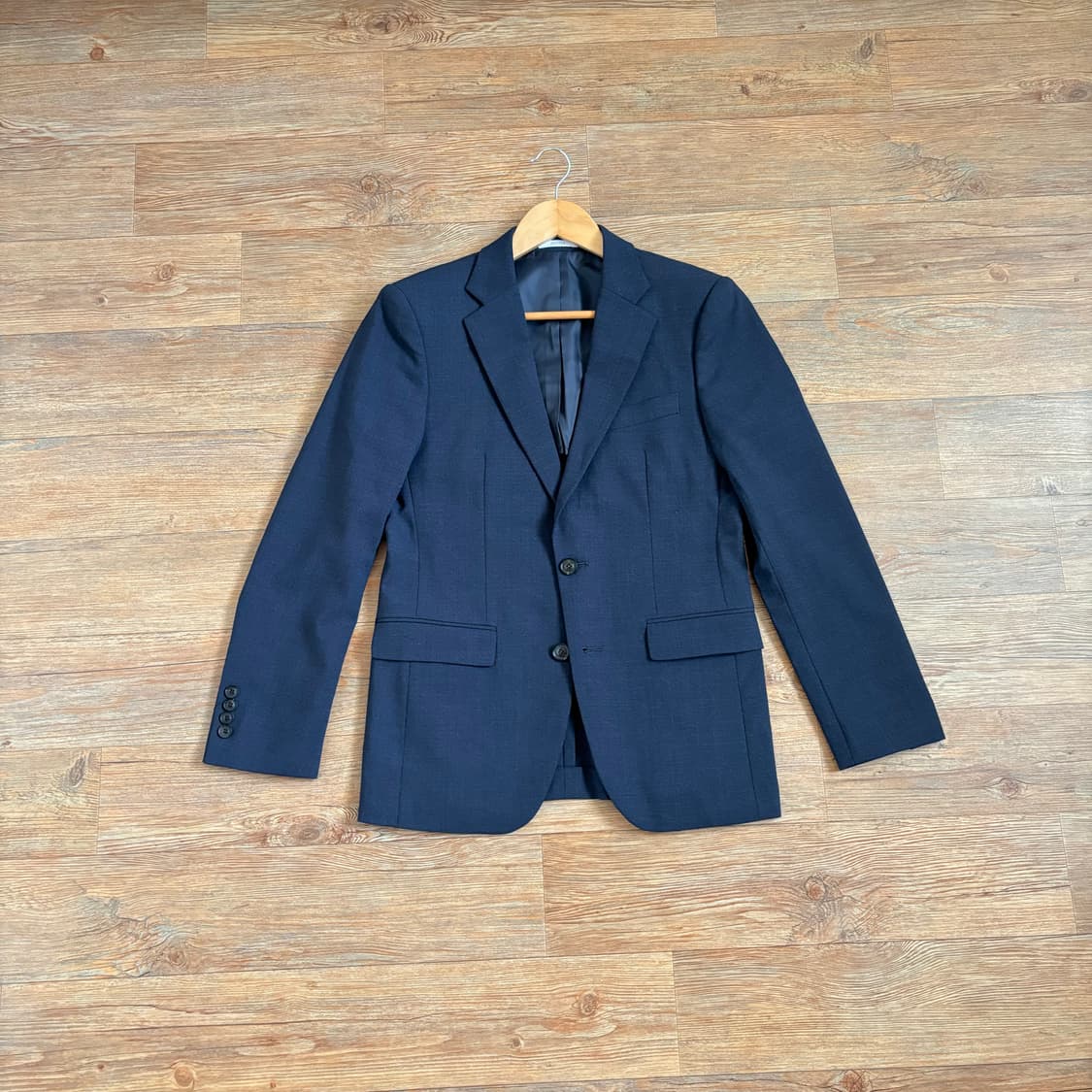 지오지아 XS 슬림핏 95 슬렌더 캐주얼 네이비 자켓 가성비 상품이미지9