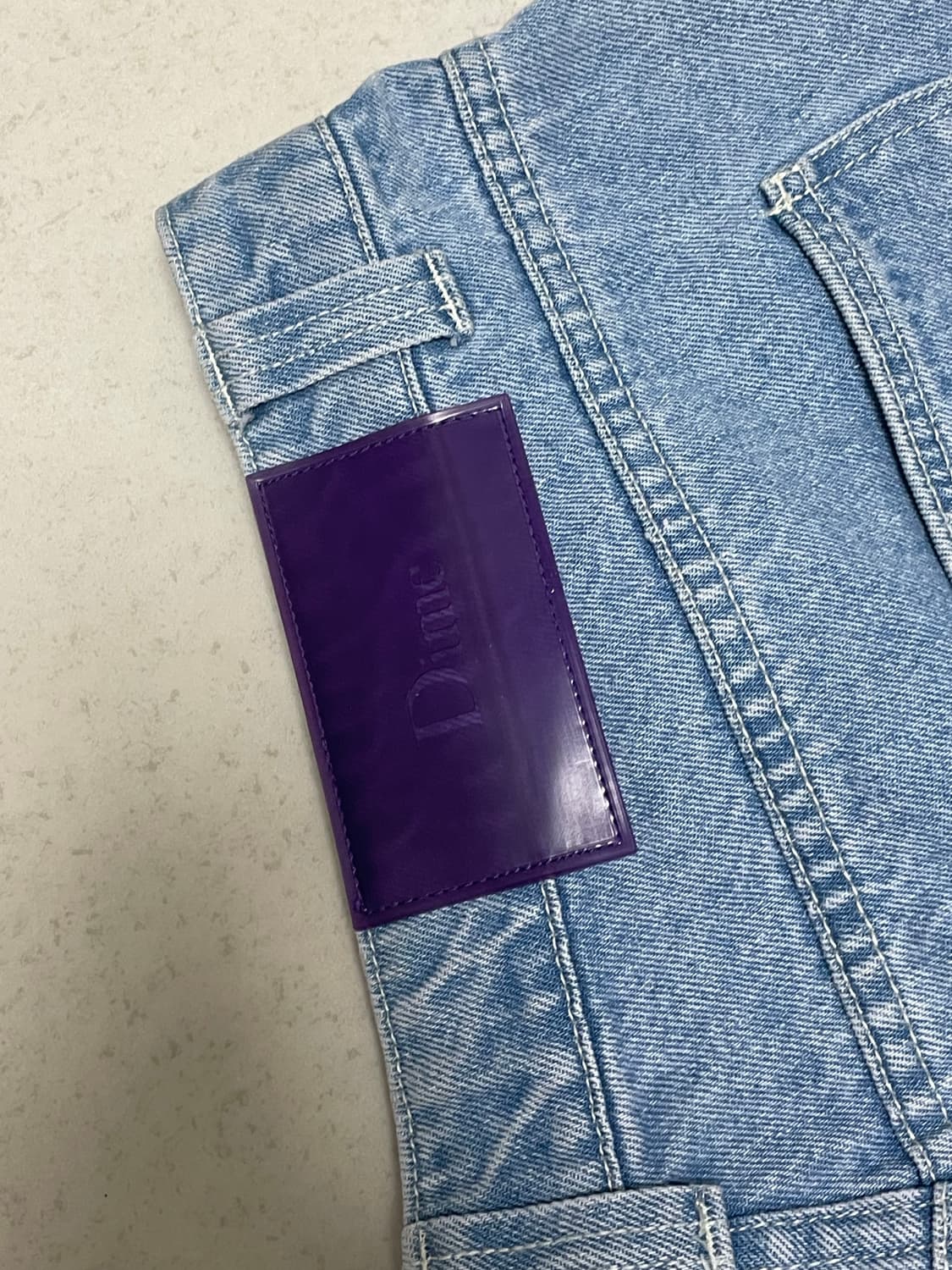 [L]다임 배기 데님팬츠 dime baggy denim 상품이미지3